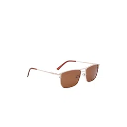 Gold Berg Unisex Lens & Square Sunglasses with UV Protected Lens-picture-13