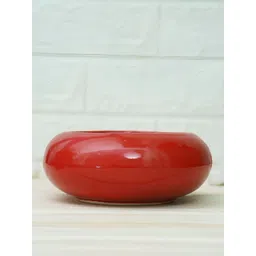 GOLD DUST Red Ceramic Planter-picture-41