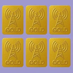 Gold Mobile Anti Radiation Chip Sticker for Reducing EMF Exposure and Risk-picture-29