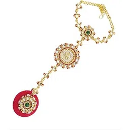 Gold Plated Moti Jadat Hathphool/hathpanja-picture-14