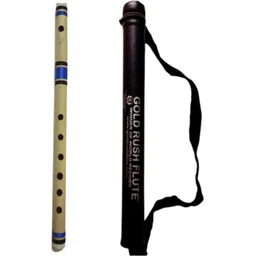 gold rush G Scale Beginners Bamboo Bansuri 17 inch Size With Carry Bag Bamboo Flute-picture-11