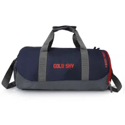 gold sky 32 L Gym Duffel Bag - Gym & Travel Duffel Bag For Men & Women Sports / Kit with Shoes Compartment - Blue-picture-28