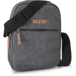 gold sky Grey Men & Women Sling Bag UrbanX Cross body Men’s Sling Messenger Bag for Travel / Office / Business-picture-19