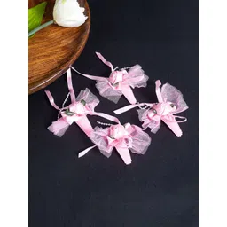 Golden Peacock Girls Set of 4 Lace Tic Tac Hair Clip-picture-37