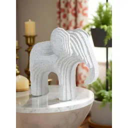 Golden Peacock Modern Artefacts White Elephant Figurine Showpiece-picture-37