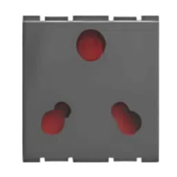 Goldmedal Air 6 &a; 16A Absolute White Universal Socket with Flap Indicator &a; Safety Shutter, 182044-picture-10