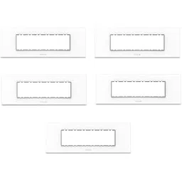 Goldmedal Air A3 6 Module Plate, White - (Pack of 5)-picture-20