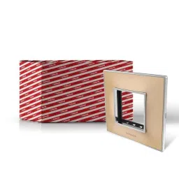 Goldmedal Wega 12 Module Titanium Silver Cover Plate with Mounting Frame, 201201-picture-19