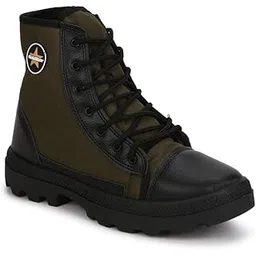 JB Latest Stylish High Ankle boot Lace up Lightweight For Biking,Trekking, Hiking For Men-image-1