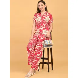 goldstroms GOLDSTROM Printed Shirt With Trousers Co-Ords-picture-37