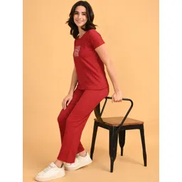 GOLDSTROMS Women Printed Night suit-picture-28