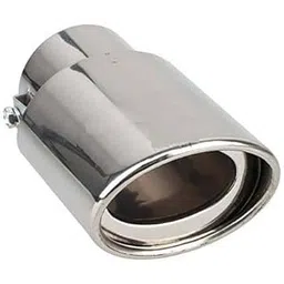 GOLSM Car Single Oval Pipe Car Stylish Exhaust Silencer Tipe Chrome for Mitsubishi Pajero Sport-picture-13