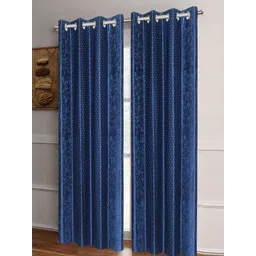 Good Homes by Home Candy Blue Set of 2 Door Curtains-picture-21