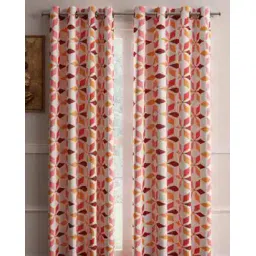 good homes Set of 2 Geometric Print Window Curtains-picture-25