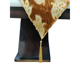 Good Vibes Brown Printed Table Runner-picture-34