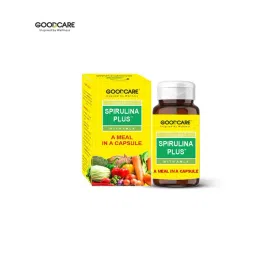 Goodcare Spirulina Plus Ayurvedic Capsule for Essential Nutrition - 60 Capsules-picture-178