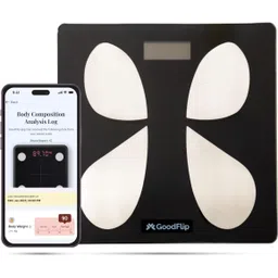 GoodFlip Smart Body Composition Analyser – 18+ Health Metrics, Bluetooth 4.0 Connectivity Body Fat Analyzer-picture-45