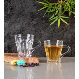 Contemporary Glass Coffee Mug (Set of 6) by Goodhomes-picture-15
