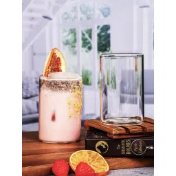 Goodhomes Clear Glass Tumbler Everyday Glasses - Set of 6 (270 ml)-picture-42