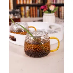 GOODHOMES Transparent Solid Glass Cups Set-picture-10