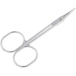 GOODIEBOX Stainless Steel Beauty Makeup Mini Small Scissors Size Eyebrow Nose Hair Manicure Pedicure Shears Cosmetics Tool (4.5 inch)-picture-33