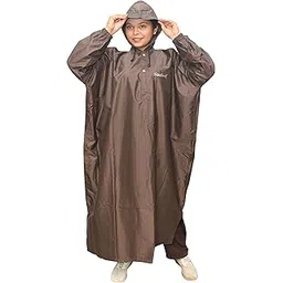 goodluck Women's Big Size Poncho for rainy season, Rain Poncho, light weight reusable, packable and sturdy-picture-24