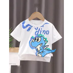Googo Gaaga Boys Graphic Printed Cotton T-shirt-picture-58