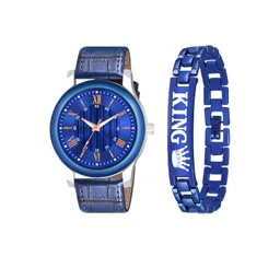 Gopal Shopcart Unisex Pack of 2 Bracelet Style Analogue Watch B9050 BLU1016 Aeviyo S L K-picture-11