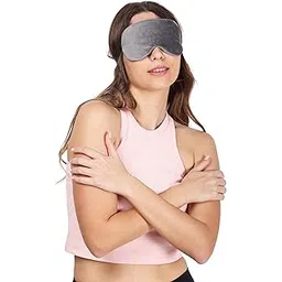 gordon Eye Mask for Sleeping with Adjustable Strap Super Soft Sleeping Mask Blind Fold for Comfortable Sleep Travelling Sleep Mask Pad Unisex Sleeping Eye Mask Blind Folds for Sleeping (charcoal)-picture-12