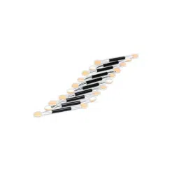 Gorgio Professional Double Ended Sponge Eyeshadow Applicator Brush GMB0075 10 Pcs (Colour may Vary)-picture-27