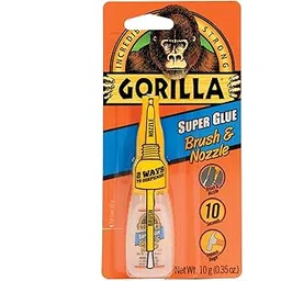 Gorilla 7500101-4 Super Glue Brush and Nozzle (4 Pack), 10 g, Clear-picture-29