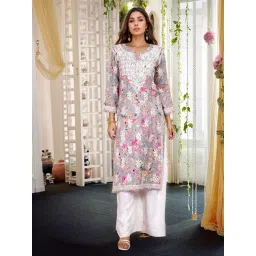 GoSriKi Women's Viscose Rayon Straight Printed Only Kurti-picture-27