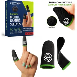 goswami fashion hub High Sensitivity Thumb Sleeves for BGMI, PUBG Finger Sleeve-picture-47