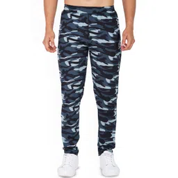 GOTO Men Printed Mid Rise Track Pants-picture-27