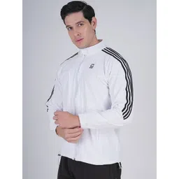 GOTO SPORTS Men Striped Lightweight Running Sporty Jacket-picture-24