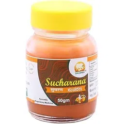 Gou Ganga Ayurvedic Sucharana 50 gm for craked Heal, Petroleum free, Natural camphor make heel soft & smooth pack of 4-picture-44