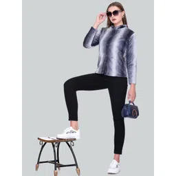 Gouri Women Woollen Self Design Buttoned Cardigan-picture-14