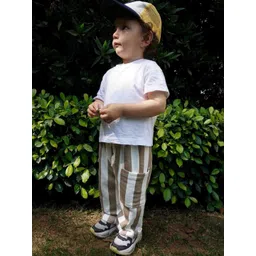 Gozi Kids Striped Mid-Rise Lounge Pants-picture-33
