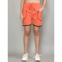 Gracit Peach Cotton Sports Shorts-picture-20