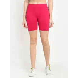 Gracit Pink Cotton Sports Shorts-picture-27
