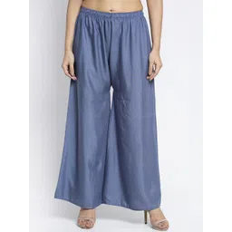 GRACIT Women Grey Ethnic Palazzos-picture-25