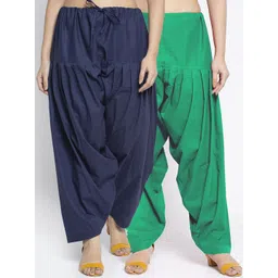 GRACIT Women Pack Of 2 Loose-Fit Cotton Salwars-picture-31