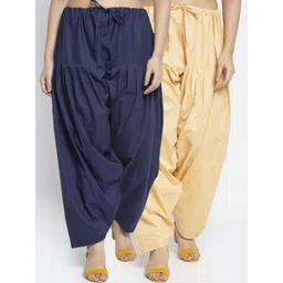 GRACIT Women Pack Of 2 Solid Salwars-picture-36