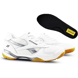 grade Winner Memory Foam Badminton Shoes for Men | Non Marking Shoes for Badminton Men | Squash Shoes and Table Tennis Non Marking Shoes for Men | Lightweight and Comfortable Gum Sole Shoes-picture-12