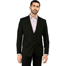 grado by Donear Men's Premium Poly-Viscose Blazer Single Breasted – Wrinkle Free, Breathable & Lightweight | Formal Office, Wedding Party Suit Coat with Elegant Drape & Shine-picture-37
