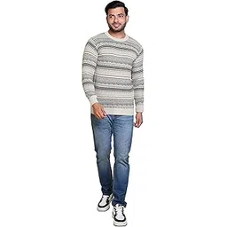 grand line Men's Acrylic Woolen Sweater Regular Fit Sweater Winter Wear Round Neck Full Sleeve Solid Sweater for Men's | Suitable Size is Medium and Large | Multicolor | GL/Men Sweater/13-picture-26