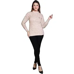 grand line Women's Woolen High Neck Innerwear Sweater Pullovers Skivvy for Winters | Being-picture-34