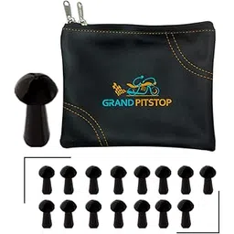Grand Pitstop GrandPitstop Mushroom Plug for Tubeless Tyre Puncture for Car and Bikes (Black,GRPLUG15) - Pack of 15-picture-23
