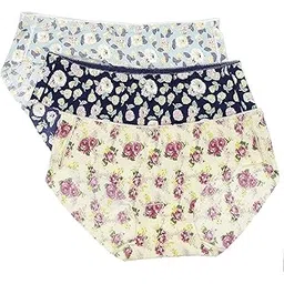 granth enterprise Women's Printed Multicolor Seamless Hipster Ice Silk Panty-picture-16