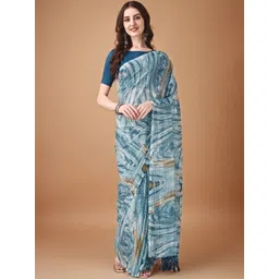 Granthva Fab Zari Silk Blend Designer Saree-picture-18
